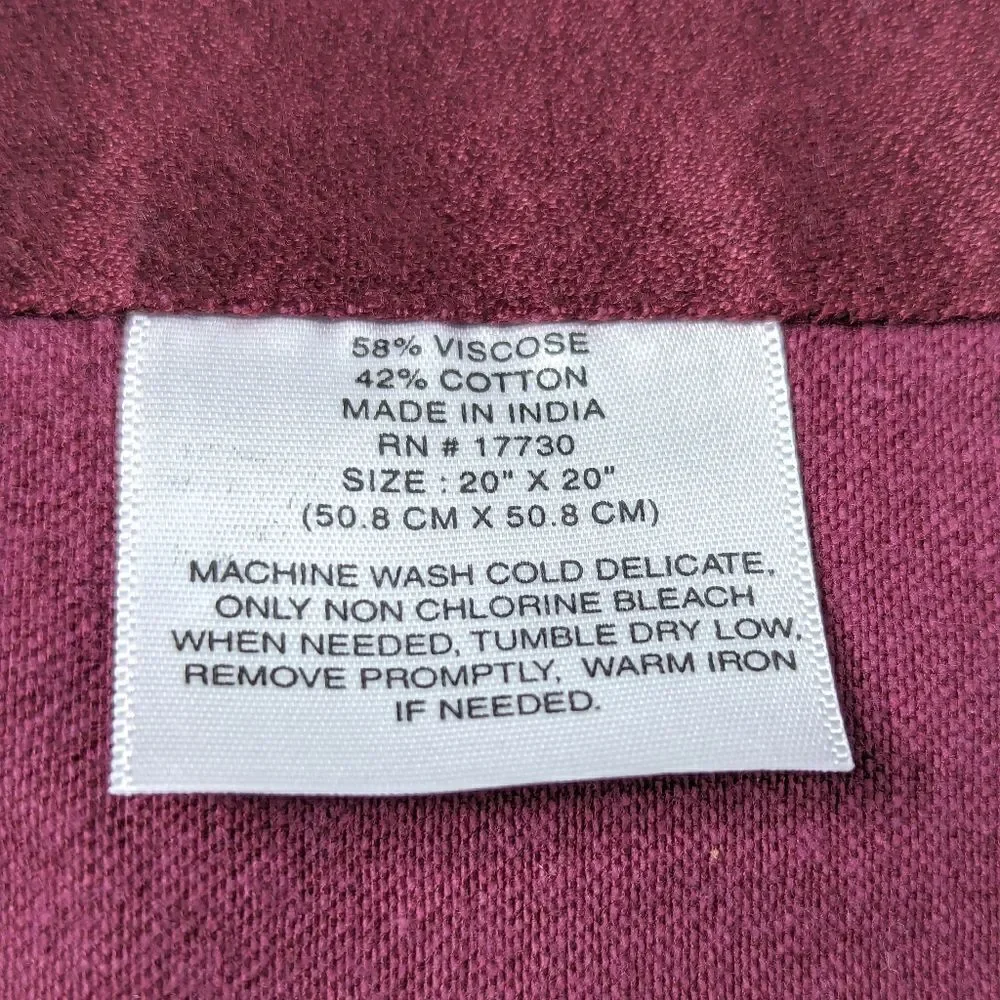 Heavy Weight Dinner Napkins Set of 8